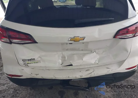 2024 Chevrolet Equinox Fwd Ls из США, поврежденный, VIN 3GNAXHEGXRL185380